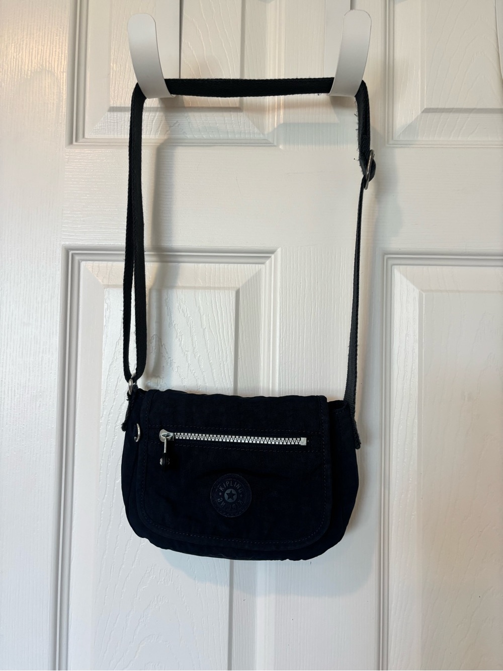 Kipling Navy Crossbody Shoulder Bag - Quilted Style